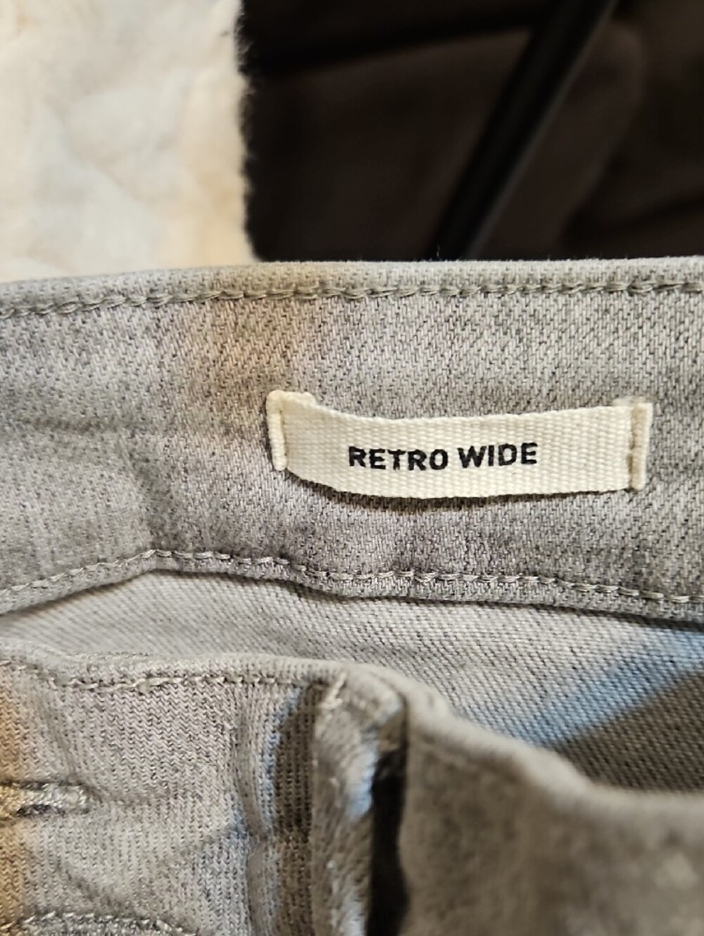 Judy Blue Light Gray Wide-Leg Flare Jeans with Front Seam Detail - Picture 9 of 10
